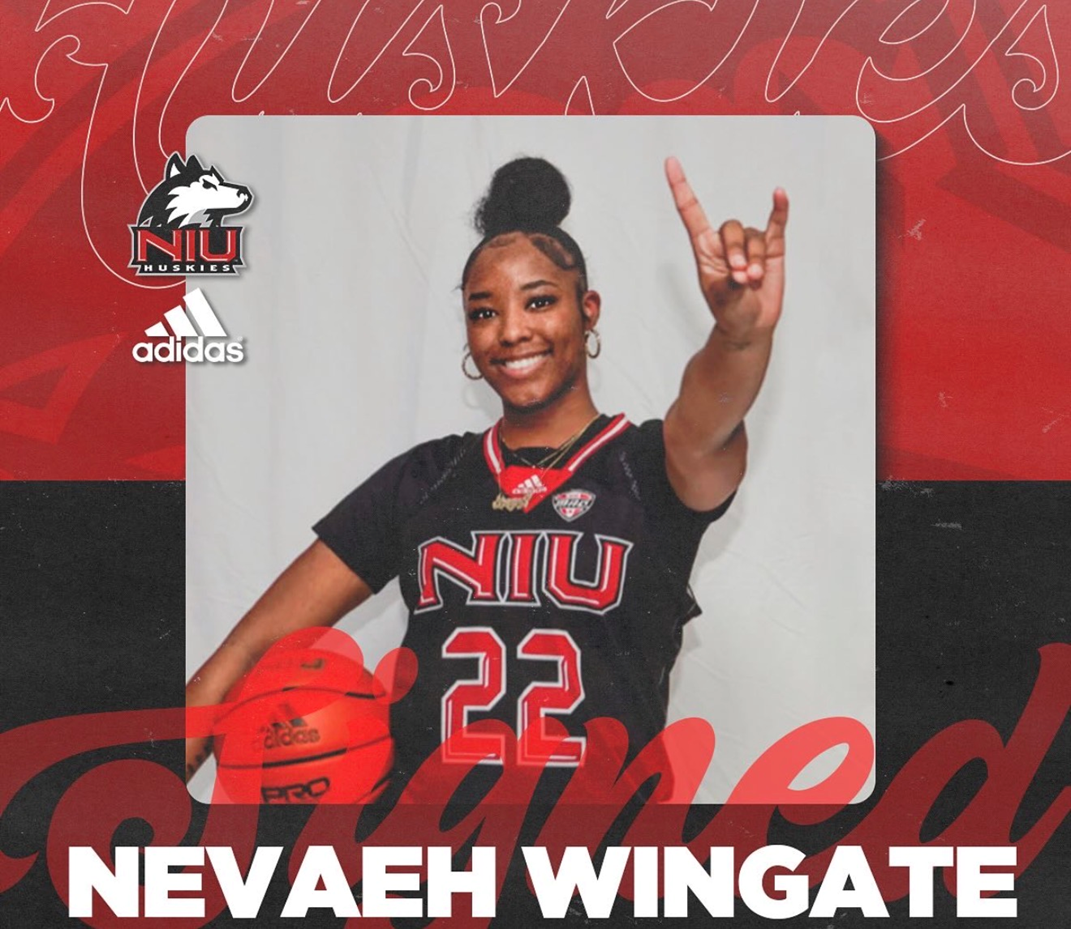 Nevaeh Wingate, Team NExXGEN alumna, Northern Illinois University basketball